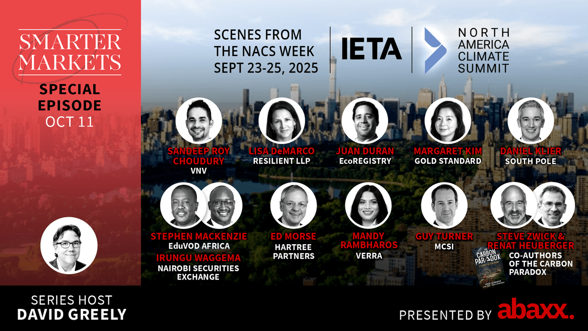 Scenes from the IETA North America Climate Summit 2025