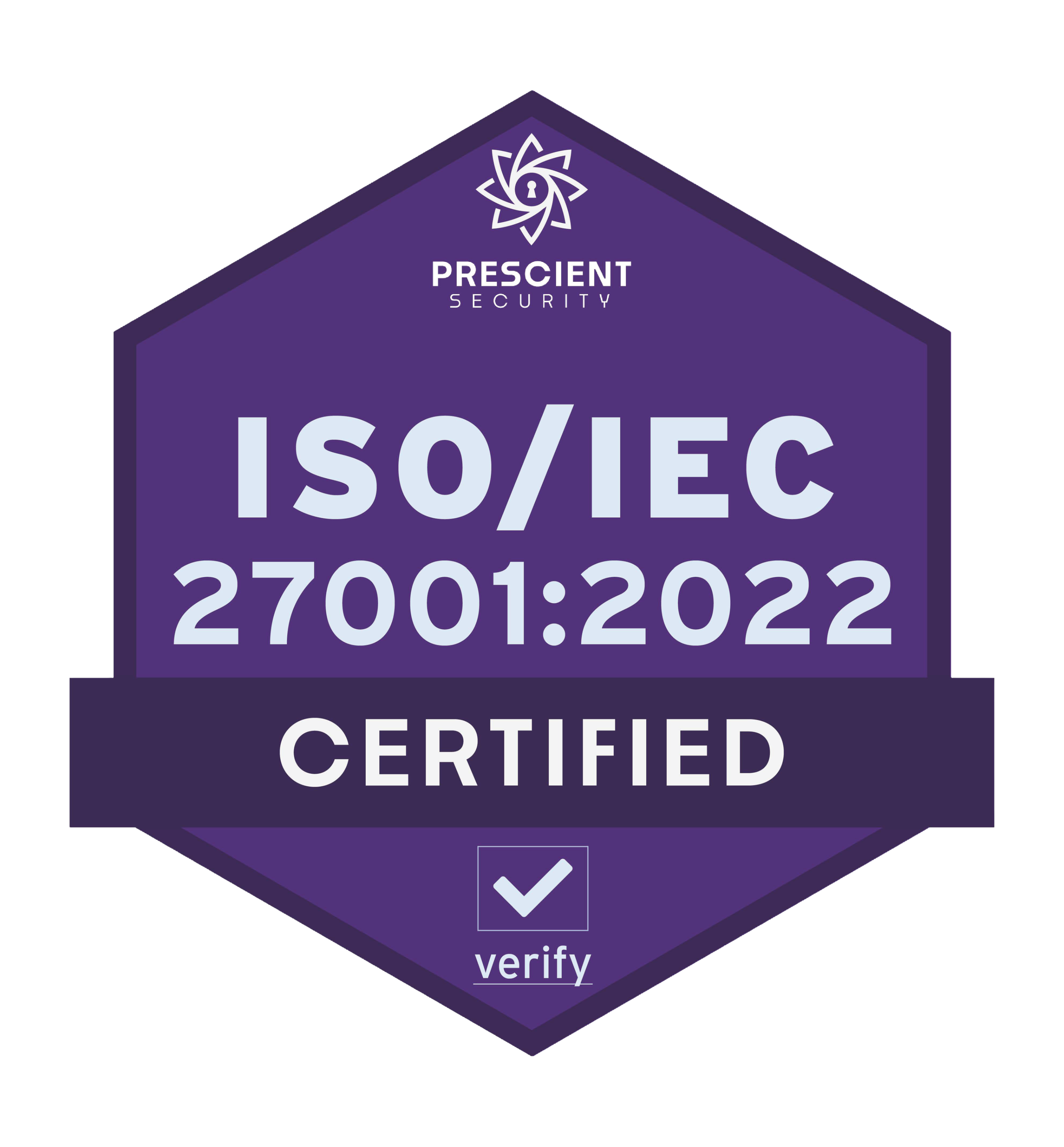 ISO 27001:2022 Certified